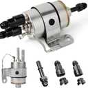 58 PSI fit Fuel Filter Regulator Kit for LS Swap EFI Conversion Corvette C5 5.3 Chevy Fuel Pressure Filter with Return AN-6 Fittings 3/8'' 5/16'' EFI Inlet Outlet Return Fuel Rail Adpater