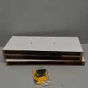 AMADA HOMEFURNISHING Floating Shelves, Wall Shelves for Bathroom/Living Room/Bedroom/Kitchen Decor, White Shelves with Invisible Brackets Set of 3 - AMFS08 | AMADA HOMEFURNISHING, Floating Shelves, Wall Shelves, for Bathroom, for Living Room, for Bedroom (15.7 Inches)