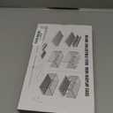 Acrylic Display Case for Figures Dustproof, Clear Display Box with Building Base, Collection Bricks Storage Blocks Action Figure Showcase(Black)