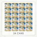 Purina Fancy Feast Classic Pate Ocean Whitefish and Tuna Feast Classic Grain Free Wet Cat Food Pate - (Pack of 24) 3 oz. Cans (EXP 04/01/28)