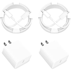 [Apple MFi Certified] iPhone 14 Charger Fast Charging, KYOHAYA 2Pack 20W 20W USB C Charger Dynamic Power Adapter Type C Wall Charger + 6FT Lightning Cord for iPhone 14 13 12 11 Pro Max XS XR X SE iPad