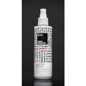 IGK GOOD BEHAVIOR 4-in-1 Prep Spray | Leave In + Detangle + Heat Protectant | Vegan + Cruelty Free |