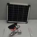 Voltset 12V Solar Battery Charger - 20W Waterproof Solar Power Trickle Charger Battery Maintainer Tender with Smart Charge Controller - Solar Panel Kit for Car RV Boat Marine Trailer Automotive