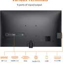 Amazon Basics 27 Inch Monitor, FHD 1080P, 100Hz, IPS, Built-in Speakers, VESA Compatible, USB Ports, Black
