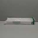 REKITA No Drill Shower Shelf Organizer, 40cm Stainless Steel Bathroom Storage with 4 Removable Hooks, Adhesive Wall Mounted Shower Caddy, Rustproof Bath Shelf for Bathroom Kitchen Living Room (White)