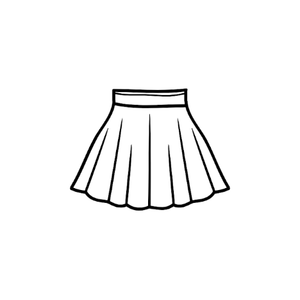 BlackSkirt For Women Medium