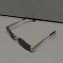 livho 2025 Trendy Oval Sunglasses - Stylish Polarized Shades for Everyday - Retro Metal Frames, Gold/ Green