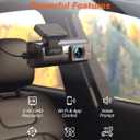 iZEEKER 2.5K Dash Cam WiFi Dash Camera for Cars, Mini Car Camera 1440P Front Dashcams with App, Free 32GB Card, Night Vision, WDR, G-Sensor, Loop Recording, 24H Parking Mode Supports