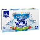 Capri Sun Roarin' Waters Strawberry Kiwi Surf Flavored Water, 10 ct - Pouches, 60.0 fl oz Box