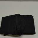 ZWJD Pillow Covers 22x22 Set of 2 Black Throw Pillow Covers with Fringe Chic Cotton Decorative Pillows Square Cushion Covers for Sofa Couch Bed Living Room Farmhouse Boho Decor