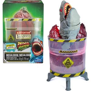 Primal Hatch Megalodon Hatching Shark Egg Interactive Toy, One Size