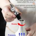 LYEOBOH Olive Oil Dispenser Bottle with Spout, Oil Dispenser for Kitchen - 17 OZ Ceramic Oil Dispensing Bottles for Kitchen, Cooking Oil Dispenser, Vinegar Dispenser Bottle Pour, White