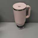 Hydro Flask Travel Tumbler with Handle, Lid and Straw - Insulated Stainless Steel in 40 Oz Trillium