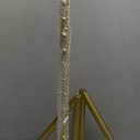 Gold Colored Steel Tabletop Easel by Studio Dcor - Decorative Stand for Pictures, Frames, Books, Cards, Plates - 1 Pack (5.5 x 6 x 15)