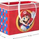 Hallmark Nintendo 4" Mini Gift Bags (Mario, Luigi, Princess, Bowser) Tiny Bags for Party Favors, Gift Cards, Classroom Treats
