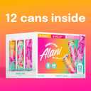 Alani Nu VARIETY PACK CHERRY TWIST, PINK SLUSH, ORANGE KISS Sugar Free, Low Calorie Energy Drinks, 200mg Caffeine, Biotin B Vitamins, Zero Sugar, 10 Calories, 12 Fl Oz Cans, 12 Pack