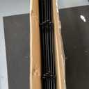 FOREHOGAR Metal Garden Fence 28in (H) x 11.7ft (L), 5 Panels + 6 Stakes Rustproof Border Fence Animal Barrier for Dog, No Dig Garden Fencing for Yard Flower Bed Patio Outdoor, CTW2828 Black