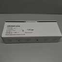 Micomlan Led Desk Lamp with Clamp, Architect Desk Lamp for Home Office with Atmosphere Lighting, 24W Ultra Bright Auto Dimming Computer Light Stepless Dimming and Tempering LED Table Light (Black)