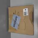 Lampshades Set of 2, Drum Lampshades 11.6" Top x 12.6" Bottom x 9.8" High, Seaside village Medium Lampshades (Spider Fitter), Beige Lampshades Natural Linen Hand Crafted, Easy Assembly Required