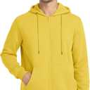 TACVASEN Mens Zip Up Hoodie Fleece Lined Hoodie Jacket Men Full Zip Sweatshirts Outdoor Thermal Athletic Hoodies (XL)
