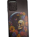 Phone Case With Flowers Skeleton black