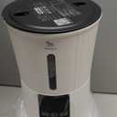 Petory Timed Automatic Cat Feeders - 4L Programable Dry Food Dispenser for Cats and Small Medium Dogs 6 Meals with Desiccant Bag Dual Power Supply 10S Voice Recorder (White)