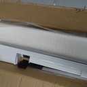 UNISHADES Panel Track Blinds for Sliding Glass Doors, Lattice White, W x 96"H