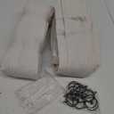 Pleated Drapes Linen  Gardens 40W×85L Beige