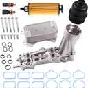 926-959 68105583AF for Dodge Charger Challenger Aluminum Engine Oil Filter Housing 3.6L&MS97204 Chrysler 200 300,Durango Grand Caravan Jeep CherokeeWrangler,Ram 1500 2011 2012 2013 2014-2023 926-876