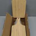 Zubebe 12 Pcs Bulk Wood Cutting Board with Handle Cutting Board for Laser Engraving, 11" x 5" Bamboo Serving Trays Charcuterie Trays for Customized Wedding Housewarming Mom Christmas Gift Party Favor