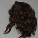 BERON 14 Inches Brown Wig Short Curly Wig Brown Curly Wigs for Women Daily Party or Cosplay Hairnet Include
