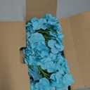 Artificial Hydrangea Flowers Tiffany Heads 10 Fake Hydrangea Silk Flowers for Wedding Centerpieces Bouquets DIY Floral Decor Home Decoration with Stems (Large)