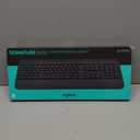 Logitech Signature K650 Comfort Full-Size Wireless Keyboard with Wrist Rest, BLE Bluetooth or Logi Bolt USB Receiver, Deep-Cushioned Keys, Numpad, Compatible with Most OS/PC/Window/Mac - Graphite