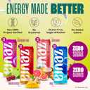 Zevia Zero Sugar Energy Drink, Classic Variety Pack, 12 oz Cans (12-Pack) Naturally Sweetened, Non-GMO Project Verified, Gluten-Free, Vegan, Best By: 05-30-2026