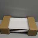 DOWAN 14" Serving Trays, Serving Platters, Ceramic Serving Platters and Trays, Rectangle Plates, Set of 3, for Weddings, Parties, Oven, Microwave, Dishwasher, Heat Resistant, Easy to Clean, White