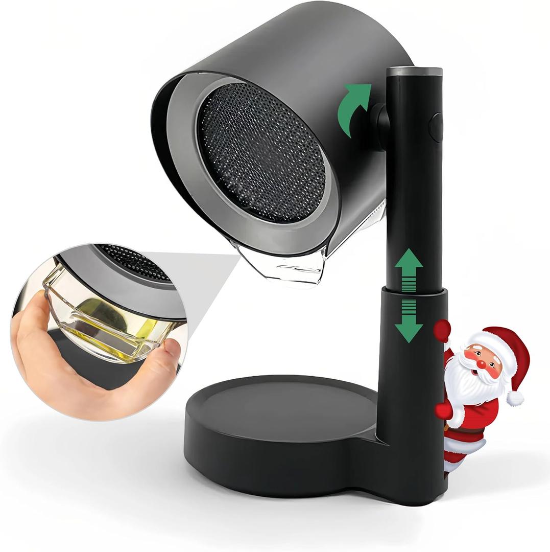 Portable Range Hood - Desktop Kitchen Exhaust Fan Extractor, Ductless Mini Smoke Airhood for Indoor Cooking, RV Camper Cooktop Absorber, Air Vent Filter System, 3-Speed Smokeless Fans