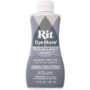Rit DyeMore 7 Oz. Synthetic Liquid Fiber Dye for Clothing, Décor, and Crafts – Frost Gray (1 Pack)