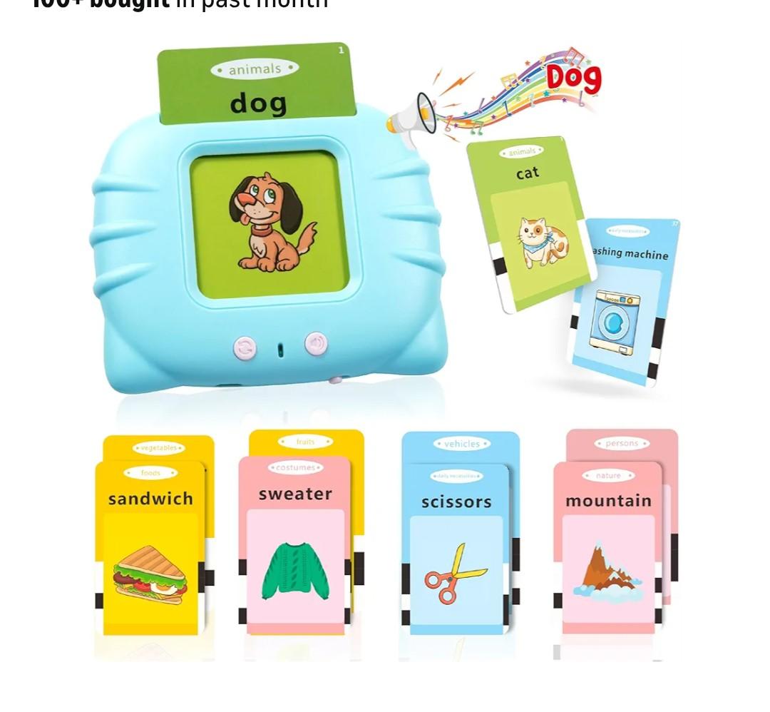 Toddler Toys Sight Words Talking Flash Cards for Ages 2 3 4 Boys and Girls, Autism Sensory Toy for Autistic Children, Learning Educational Montessori Speech Therapy Toys 224 Sight Words