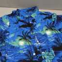 Hawaiian Shirt for Men Blue M