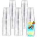 9 oz Plastic Cups,504 pack-Clear Disposable Drinking Cups, Water Cups for Cold beverages，Plastic Clear Cups for Party, Graduation, Travel, Holiday, Events, Birthday