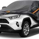 Kayme 7 Layers SUV Car Cover Custom Fit for Toyota RAV4 (2006-2025), Waterproof All Weather for Automobiles,Rain Sun UV Protection.Black