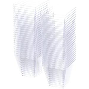 GUILLIN - MOULIPACK VERINE Pack 50 Verrine Pyramid Shape 12Cl, Polysterene, 5,9 x 5,9 x 5,6 cm