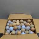 GOGOSO Ball Pits Balls for Toddlers Pack of 50 100 200 Plastics Shape Ball Non-Phthalate Non-BPA Non-Toxic 2.2-Inch Crush Proof Play Balls (Blue Bear Colors)