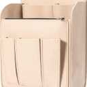 Yoillione Felt Backpack Organizer Insert for Women and Men, Large Travel Rucksack Insert with High Capacity, Lightweight Bag Organizer with Zipper Pockets (Medium, Beige)