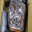 TRQ Driver and Passenger Side Headlight Assembly Set Compatible with 20122015 Honda Pilot