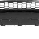 ALMULOO Grill Compatible with 2017-2019 Honda Civic EX EX-L LX Plastic(PP) Front Bumper Grille Gloss Black Replacement for HO1036128 71102TGGA00 W/Hatchback W/o Sport & Tour