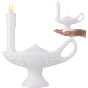 Teenyyou 1 Pc Nurse Graduation Lamp Nursing Lamp for Pinning Ceremony Battery Powered Nightingale Lamps Nurse Week Gift LED Candle (Batteries Not Included) (Full White,Large)