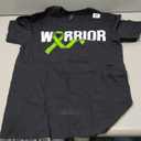 Warrior Non-Hodgkin Lymphoma Awareness Supporter T-Shirt, S Black