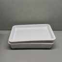 figatia Pizza Proofing Box Rectangle Stackable Lightweight for Household Restaurant 32.5cmx45cm