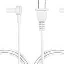 2-Pack - Long Power Cords Compatible with Sonos Era 100 and Era 300 Speakers (12-Foot, White)
